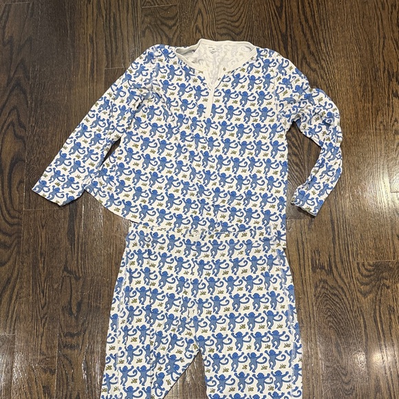 Roller Rabbit Other - Roller Rabbits Size M Blue Monkey Pajamas